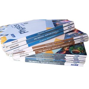 Allen NEET 2025 Class 11 Nurture Study Material – Set of 12 Modules (Physics, Chemistry & Biology) | Used Preparation Books