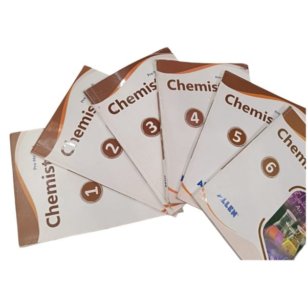 ALLEN Chemistry NEET-UG 2024 Edition Used Modules (Set of 6) – English Medium | Class 11, 12 & Droppers
