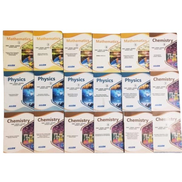 Allen IIT JEE Enthuse Class 12 Modules 2024 – Set of 18 Books | Used | JEE Main & Advanced Study Material