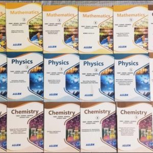 Allen IIT JEE Enthuse Class 12 Modules 2024 (Set of 18 Books) | Allen Modules for iit jee used modules