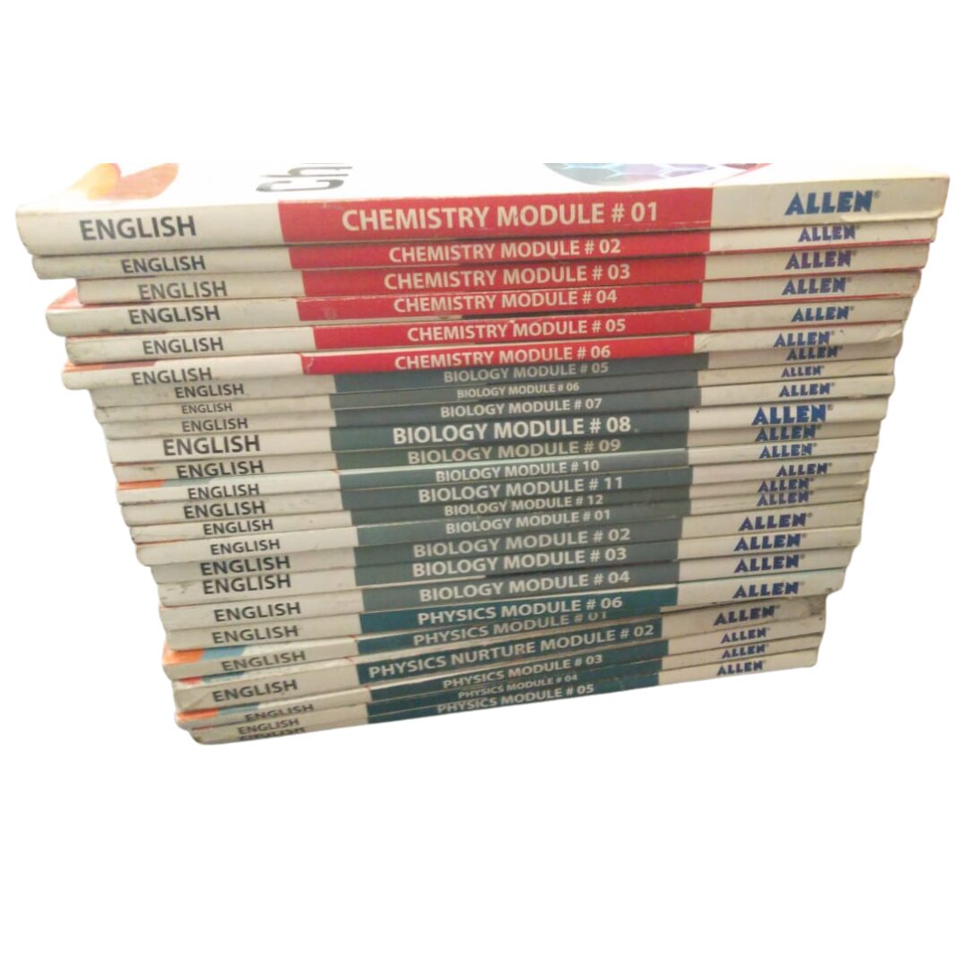 Allen NEET Leader 2023 Full Set of 24 Modules for Physics, Chemistry, Biology