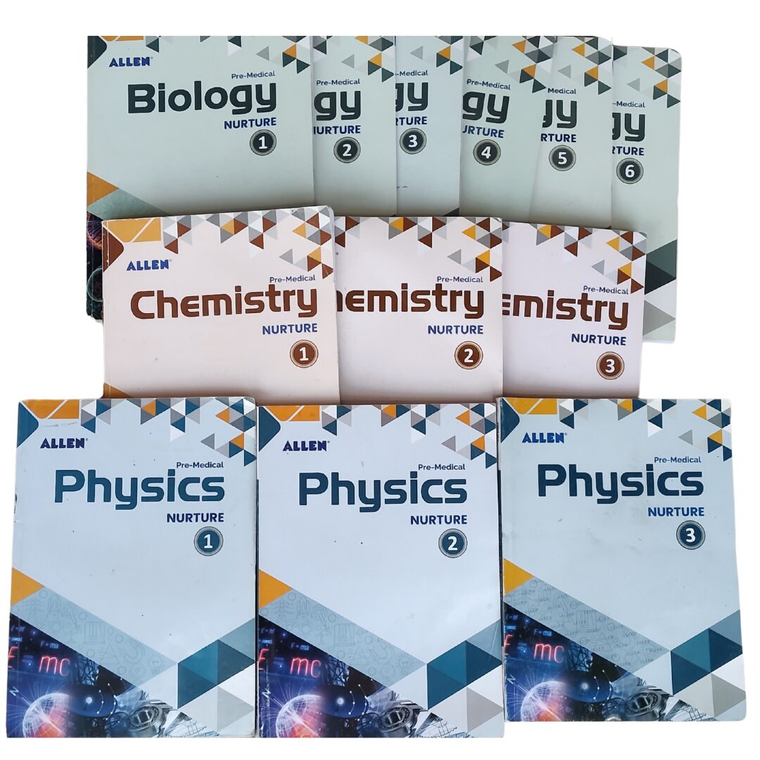 Allen NEET 2025 Class 11 Nurture Modules Set of 12 Books
