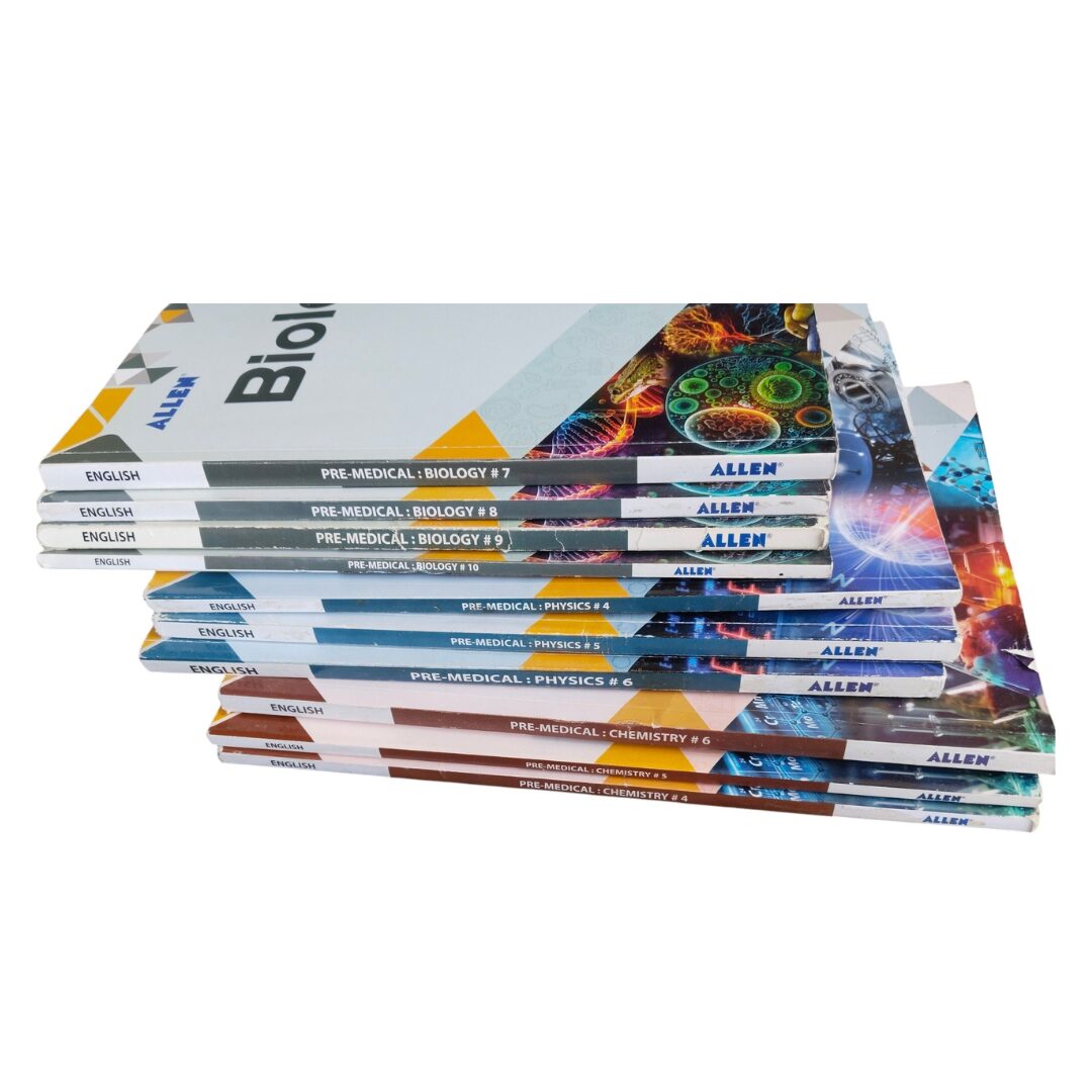 Allen NEET Enthuse Class 12 Study Material 2025 | Complete 11 Books Set | PCB Modules for NEET UG