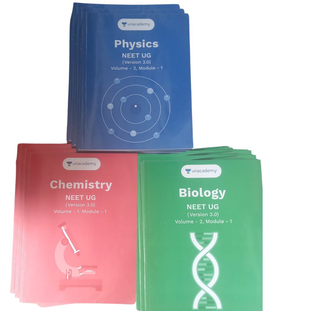 Unacademy 2023-24 Neet modules ( used books)