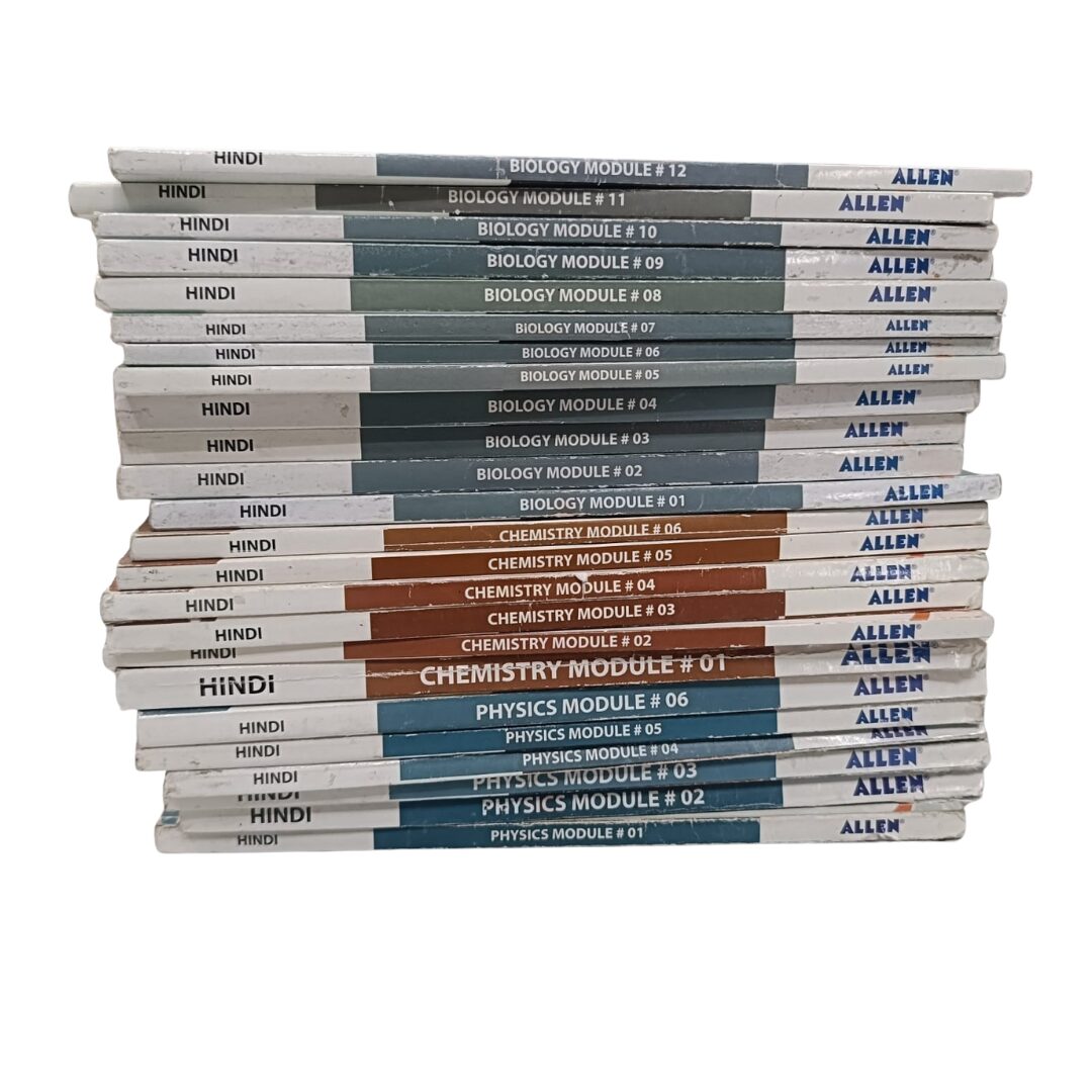 ALLEN NEET-UG 2024 Hindi Medium Study Material Set of 24 Modules Class 11, 12
