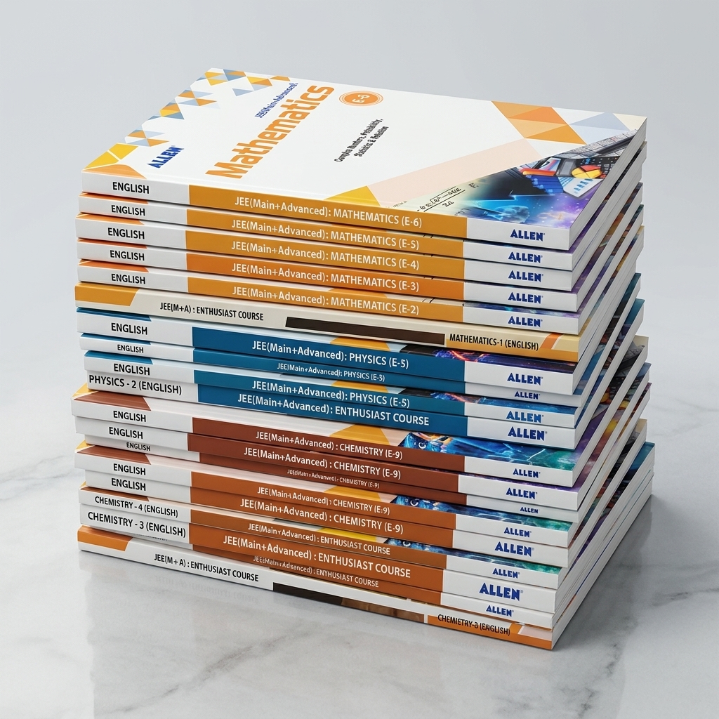 ALLEN JEE Enthuse Modules 2024–25 (Class 12) – Complete 20 Booklet Set | Physics, Chemistry, Mathematics | Used Like New