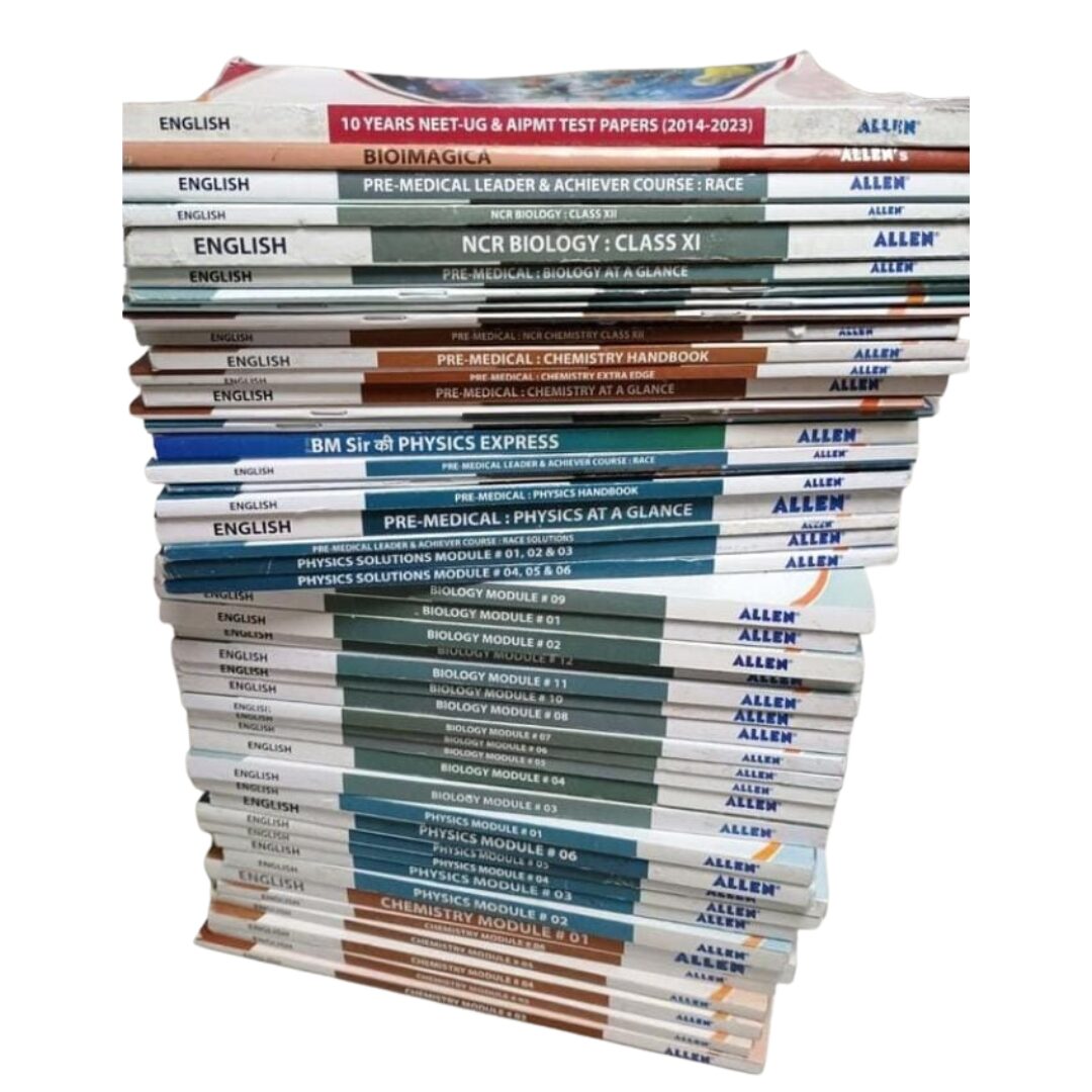 Allen NEET 2024 Study Material Set with 48 Comprehensive Modules