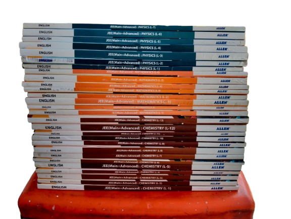 ALLEN JEE Dropper Modules 2025–26 – Complete 28 Booklet Set | Physics, Chemistry, Mathematics | Used Like New
