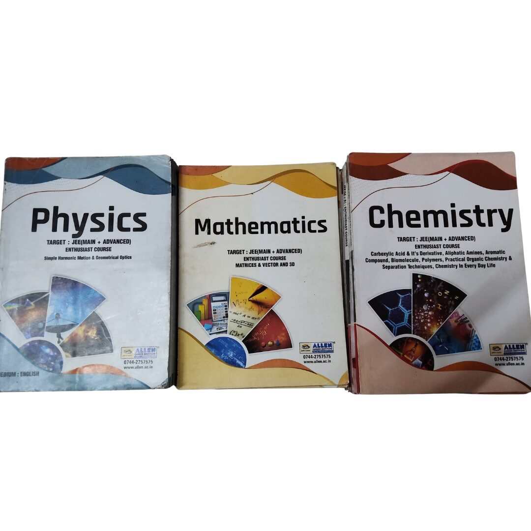 Allen IIT JEE Enthuse Class 12 Modules 2023 Set of 17 Books for JEE Prep